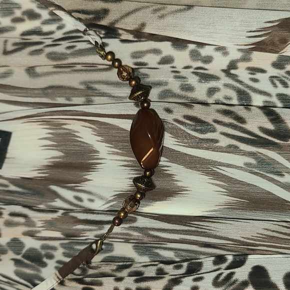 🐆 Animal🦓Print 🐅 2Pc-Set, Tank and Sheer Cardigan-Type Overlay, Sz S 🐯🐱 - Picture 6 of 12